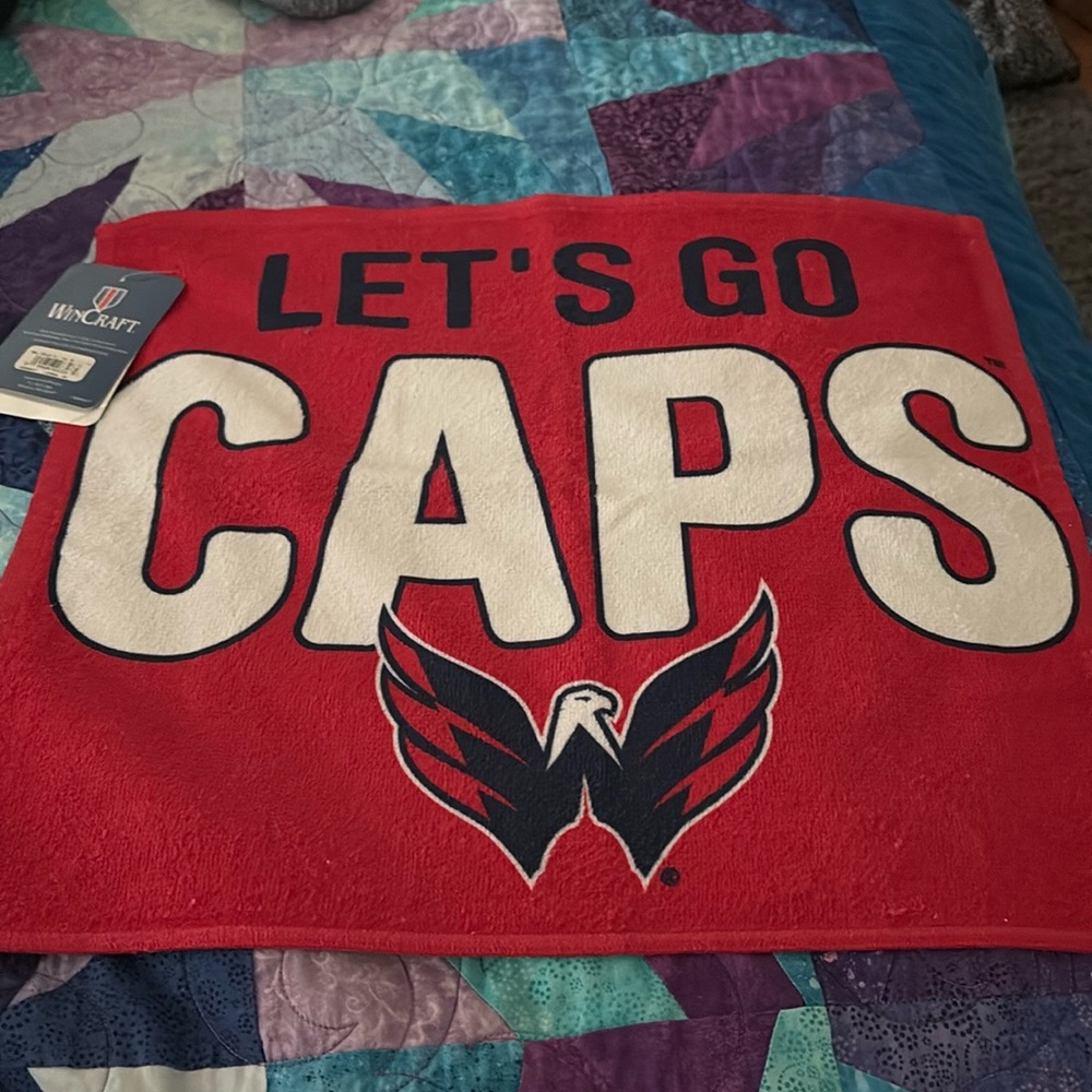 Washington Capitals rally towel